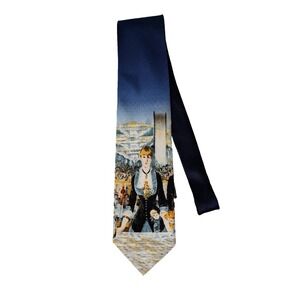 Museum Gallery Edoward Manet 100% Silk Tie A Bar At The Folies Bergere 1881-82